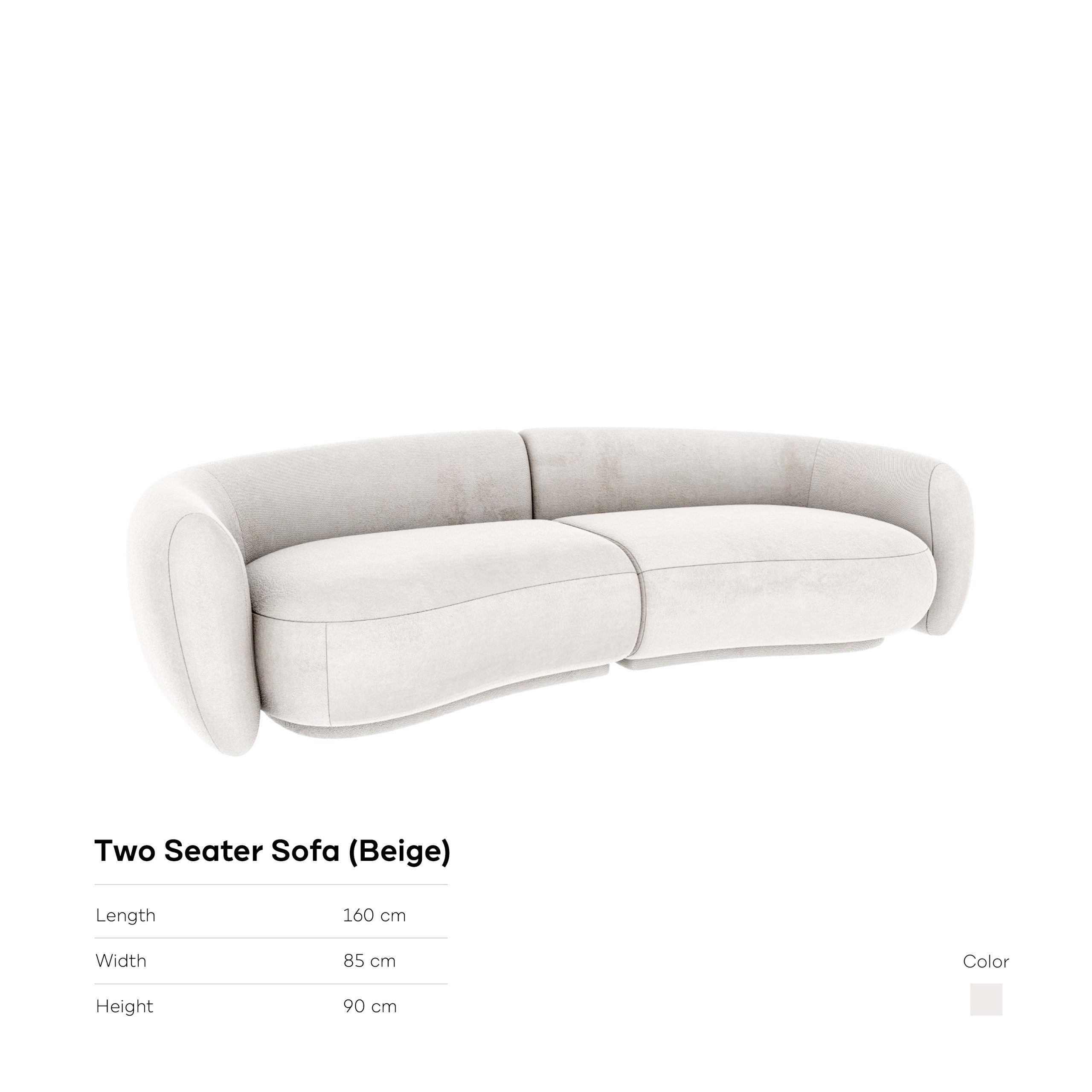 Two seater Beige